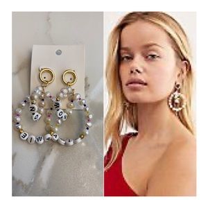 FREE PEOPLE Mon Amie hoop earrings